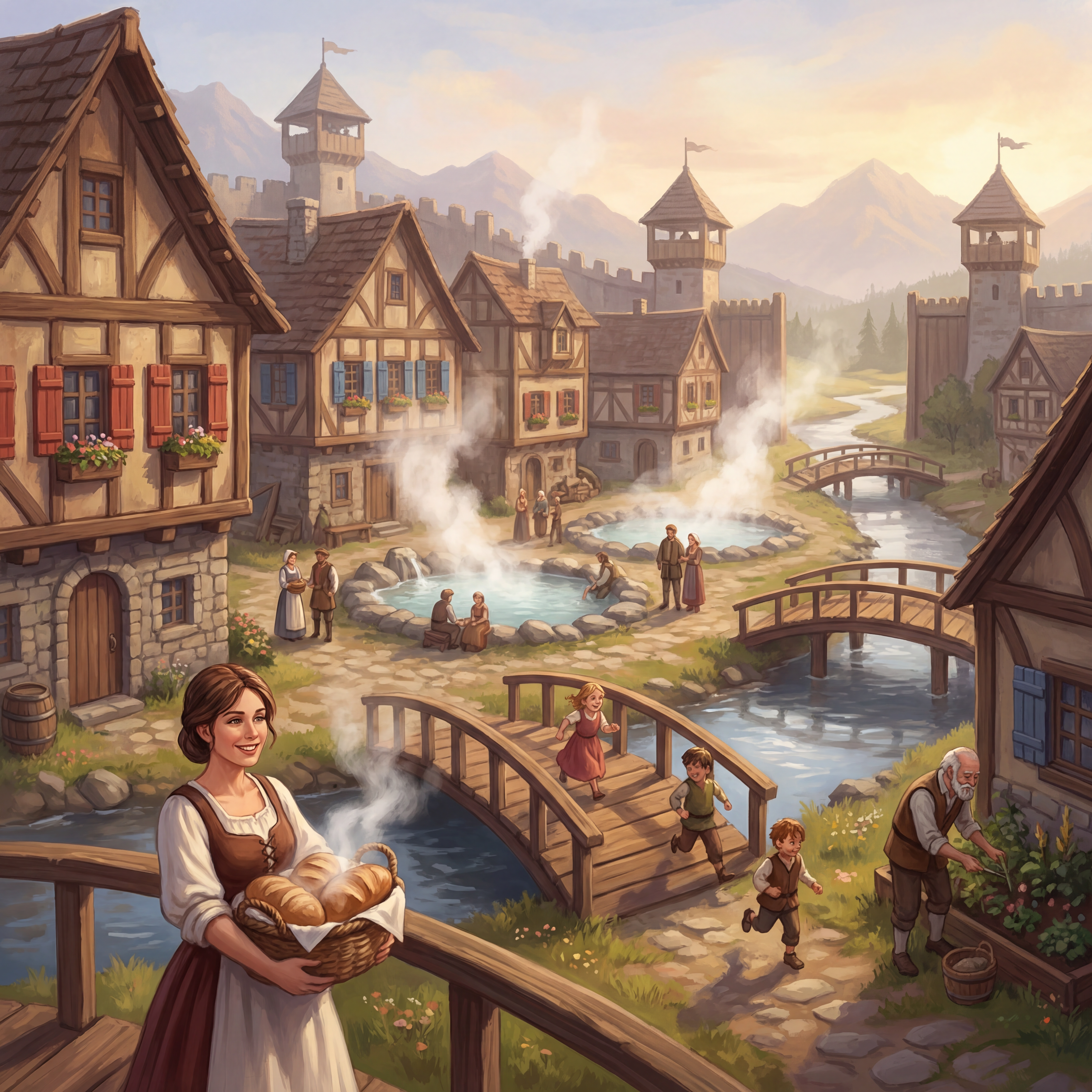 Hearthhollow at Dawn